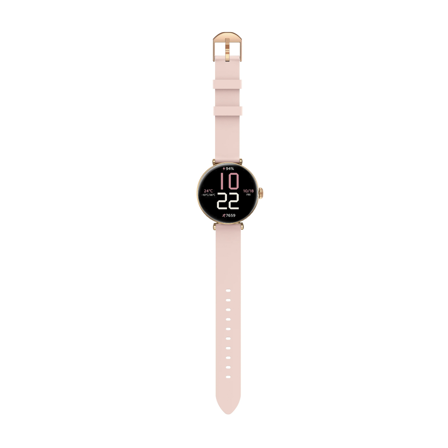Foto 4 pulgar | Smartwatch Kieslect Pura Rosa