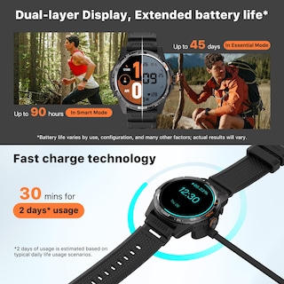 Foto 4 | Reloj Inteligente Ticwatch Atlas Android Wear Os Para Hombre Con Batería De 90 H - Venta Internacional.