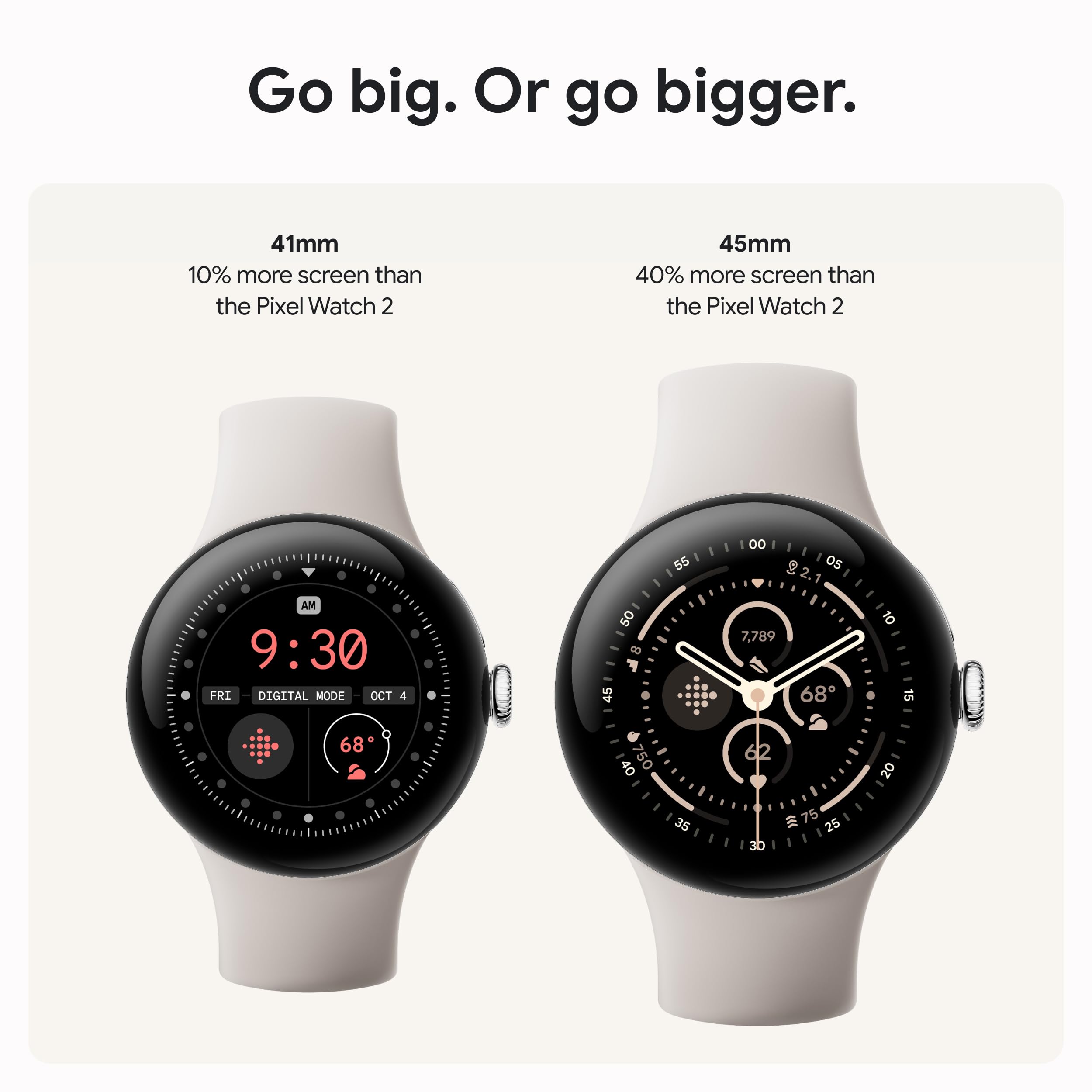 Foto 3 pulgar | Reloj Google Pixel Watch 3 Blanco de 41 mm-Venta Internacional