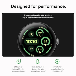 Foto 3 | Reloj Google Pixel Watch 3 Blanco de 41 mm-Venta Internacional