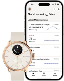 Foto 5 | Scanwatch Withings Híbrido con Monitoreo Cardíaco - Venta Internacional