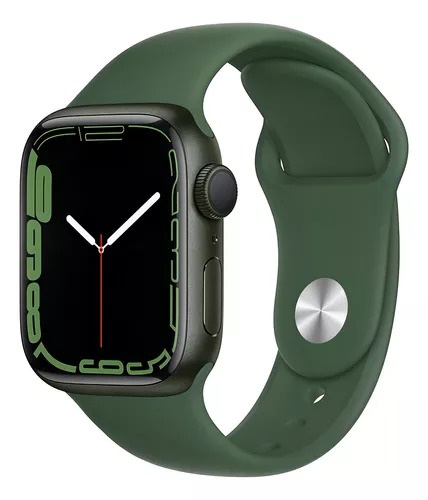 Foto 3 pulgar | Apple Watch Series 7 GPS 41 mm Caja de Aluminio Verde