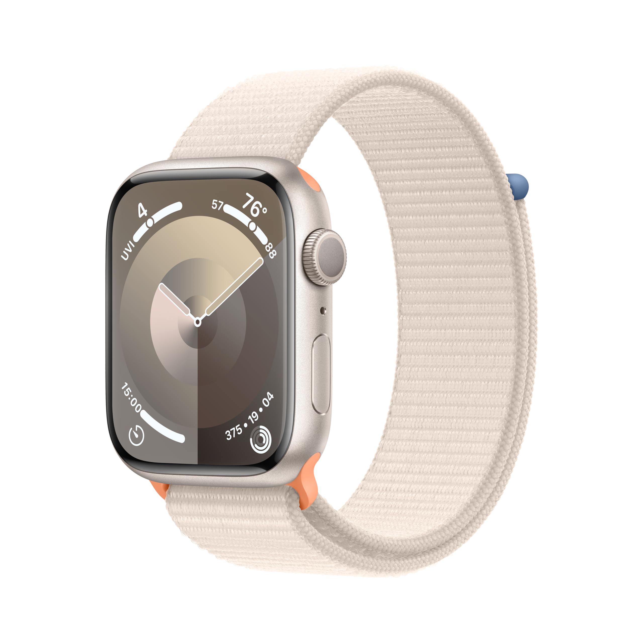 Foto 2 pulgar | Reloj Inteligente Apple Watch Series 9 Gps Starlight De Aluminio De 45 Mm - Venta Internacional.