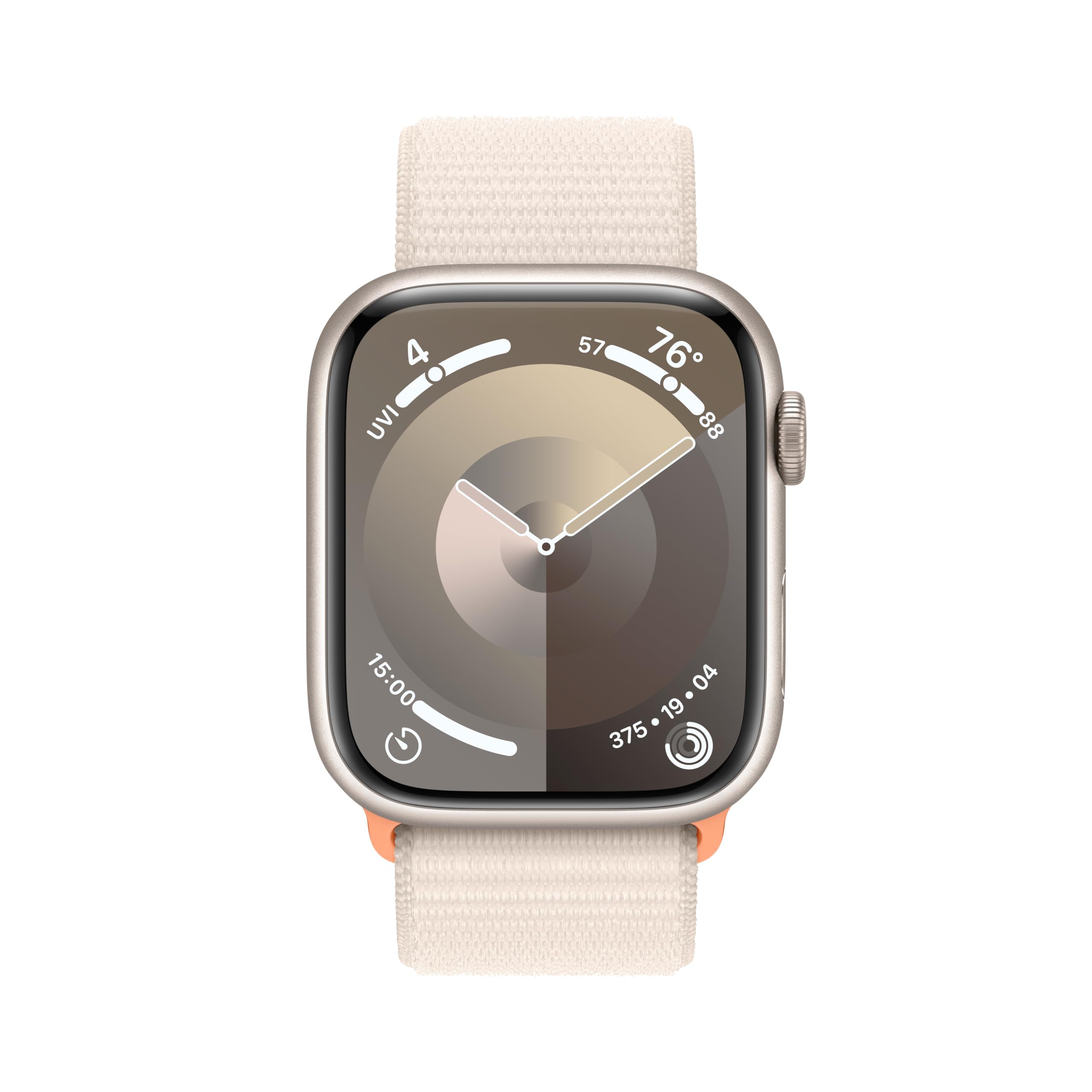 Foto 3 pulgar | Reloj Inteligente Apple Watch Series 9 Gps Starlight De Aluminio De 45 Mm - Venta Internacional.