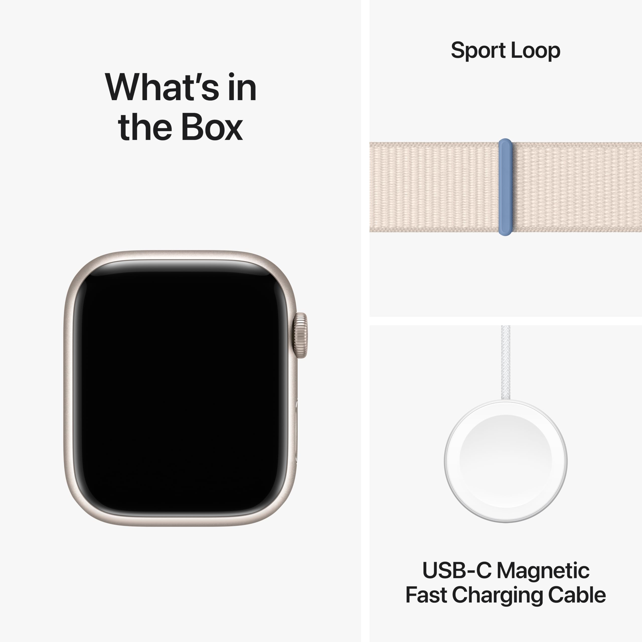 Foto 7 pulgar | Reloj Inteligente Apple Watch Series 9 Gps Starlight De Aluminio De 45 Mm - Venta Internacional.