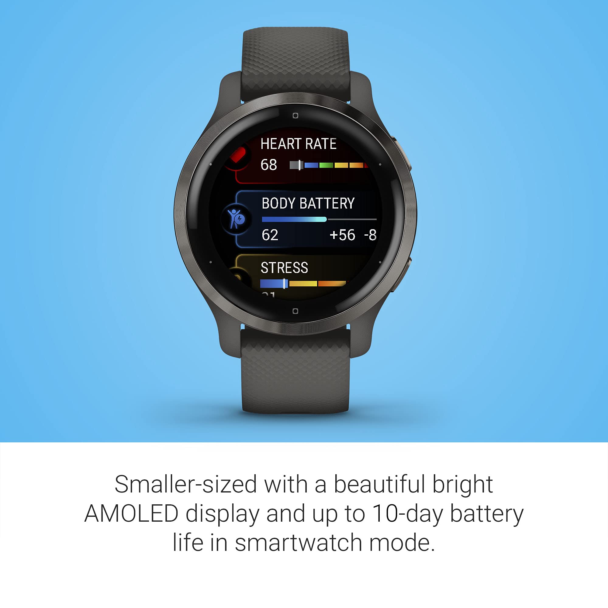 Foto 4 pulgar | Reloj Smartwatch Garmin Venu 2s Negro-Venta Internacional