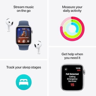 Foto 3 | Reloj Inteligente Apple Watch SE 2.ª Generación gps 44 mm con Correa Midnight - Venta Internacional