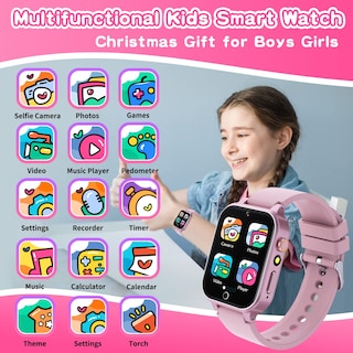 Foto 2 | Reloj Smartwatch Cosjoype Rosa Infantil-Venta Internacional