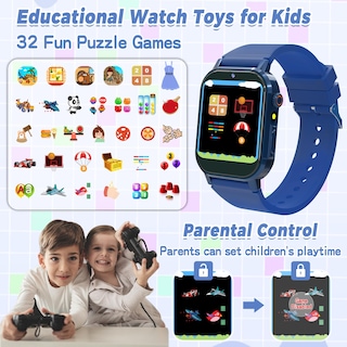 Foto 3 | Reloj Smartwatch Phyulls Azul Infantil-Venta Internacional