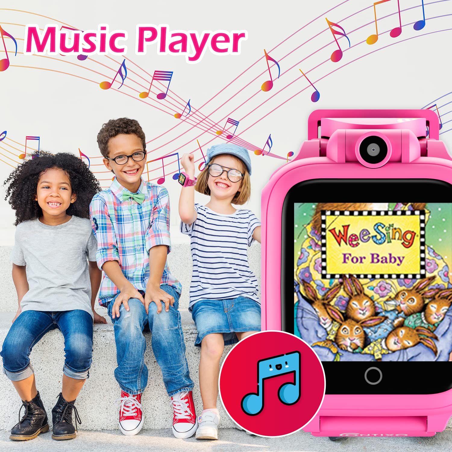 Foto 7 pulgar | Reloj Inteligente Contixo Kw01 con Cámara Juegos y Música para Niños - Venta Internacional