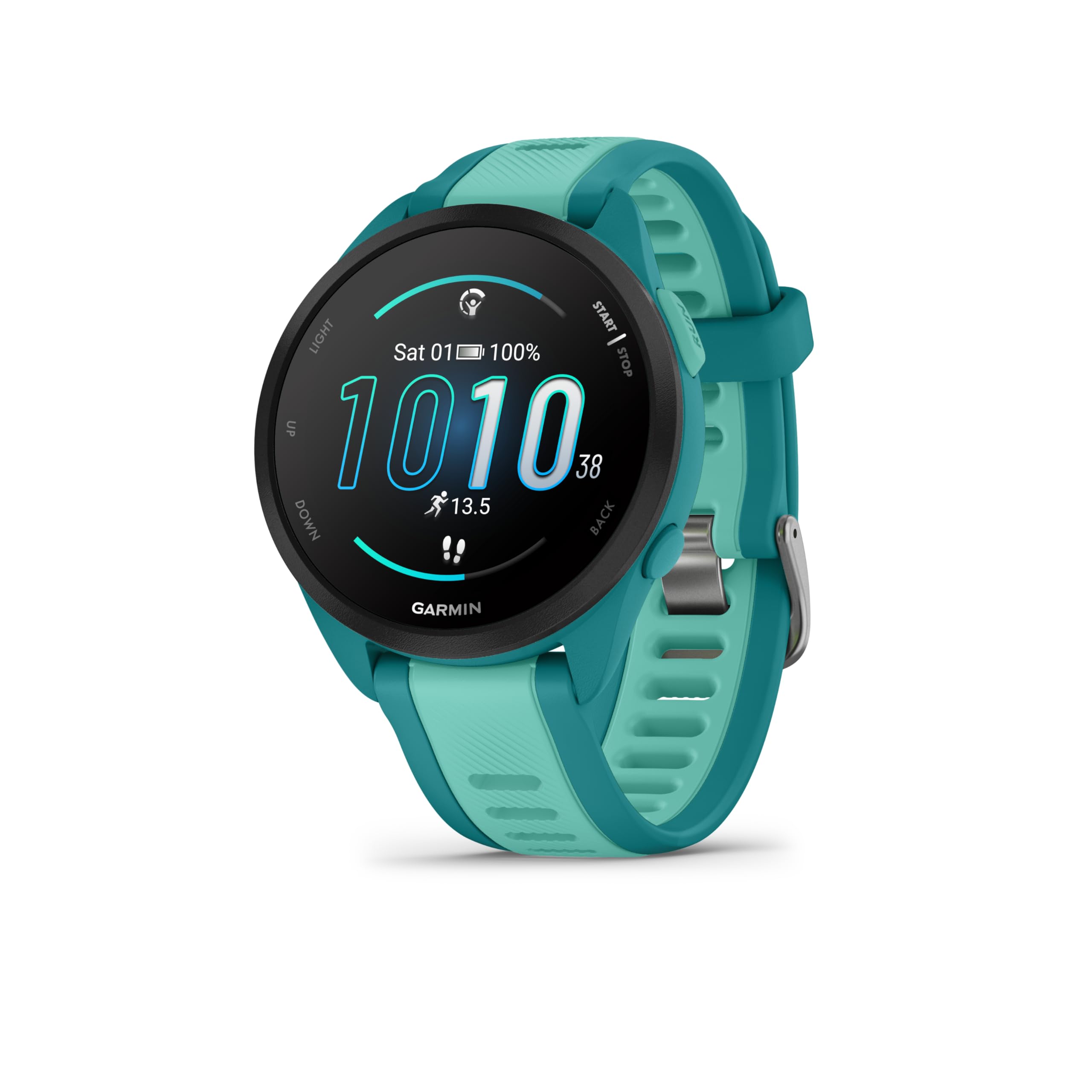 Foto 3 pulgar | Reloj Inteligente Garmin Forerunner 165 Music Con Gps Running, Color Turquesa - Venta Internacional.