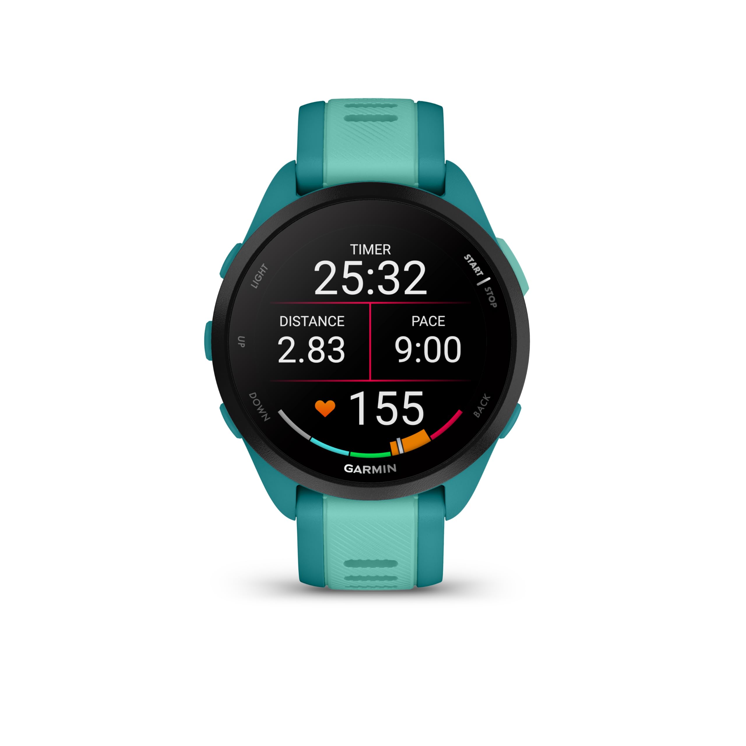 Foto 8 pulgar | Reloj Inteligente Garmin Forerunner 165 Music Con Gps Running, Color Turquesa - Venta Internacional.