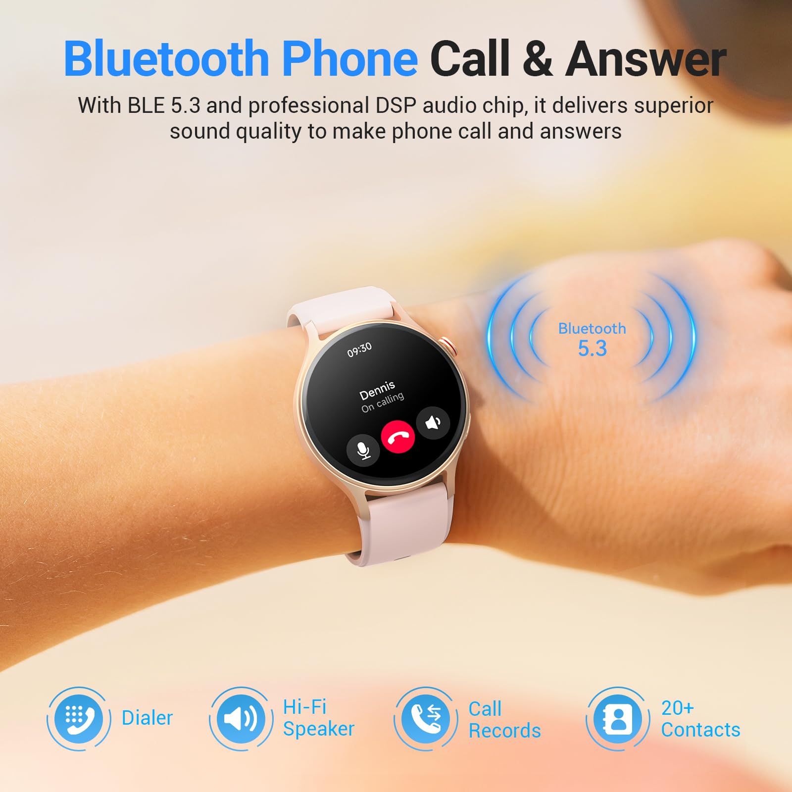 Foto 4 pulgar | Reloj Inteligente Fitpolo Ar-01 1.32'' Amoled para Mujer - Venta Internacional