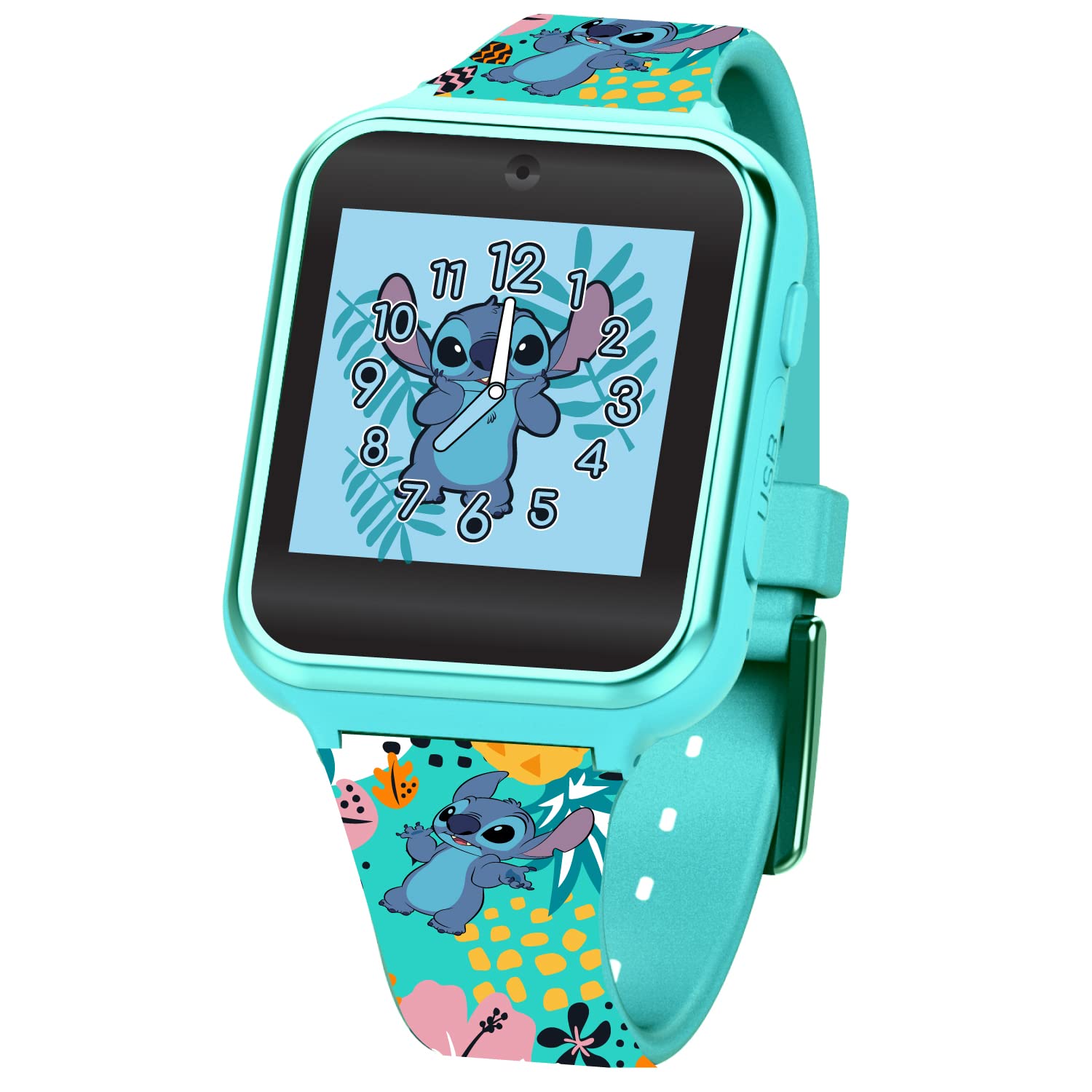 Foto 2 pulgar | Reloj Inteligente Accutime Disney Lilo And Stitch Para Niños - Venta Internacional.