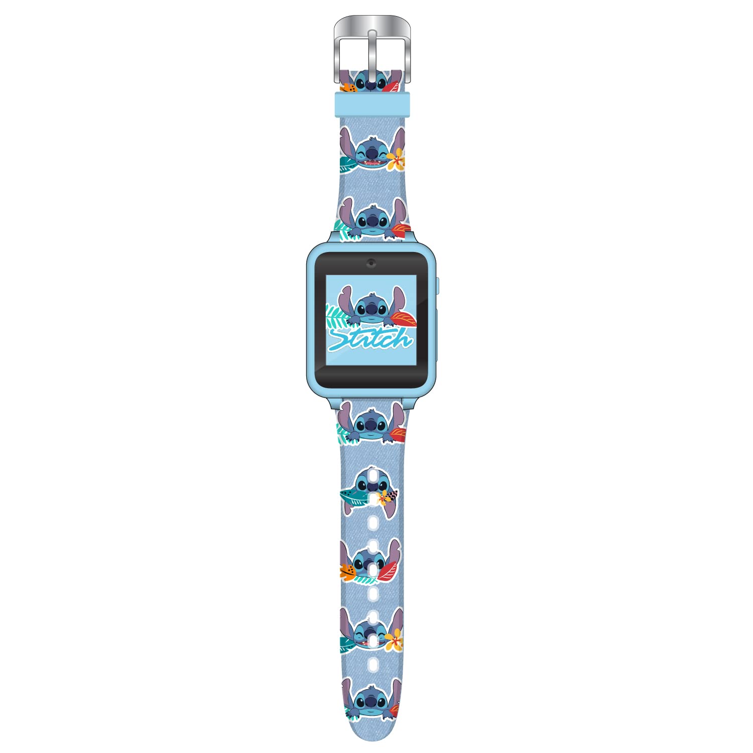 Foto 4 pulgar | Reloj Inteligente Accutime Kids Disney Lilo & Stitch Las4024az Azul - Venta Internacional.