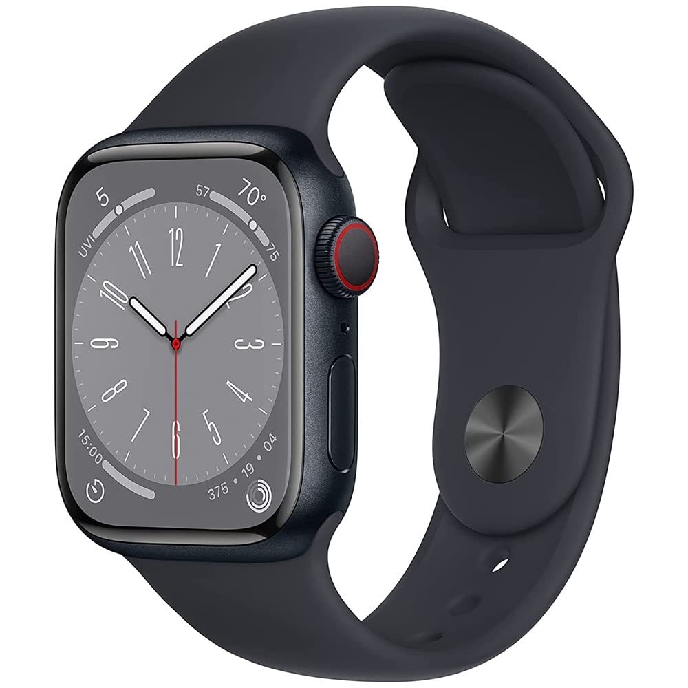 Foto 2 pulgar | Reloj Inteligente Apple Watch Series 8 Con Gps + Cellular De 41 Mm, Medianoche - Venta Internacional.