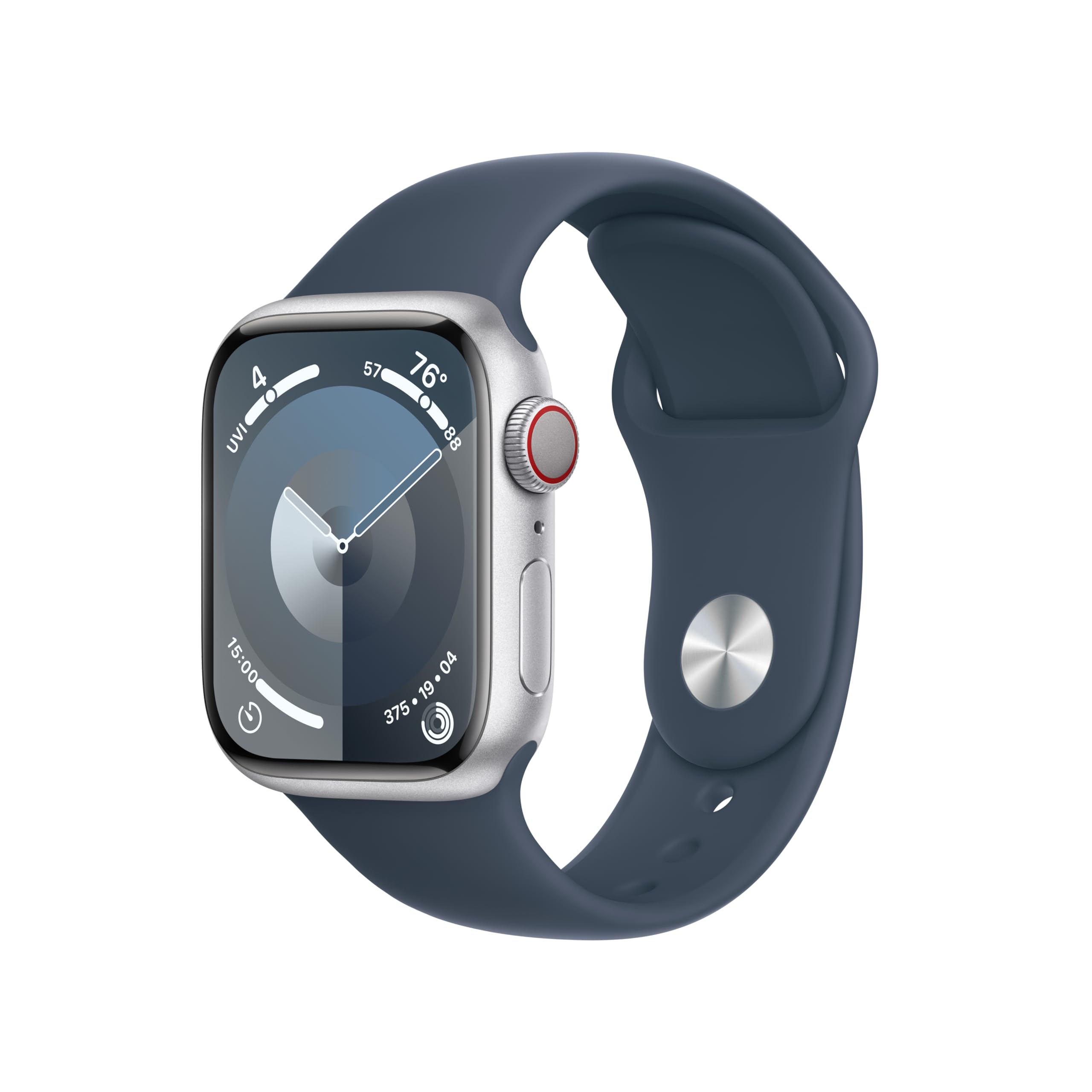 Reloj Inteligente Apple Watch Series 9 Gps + Cellular 41 Mm Plateado - Venta Internacional.