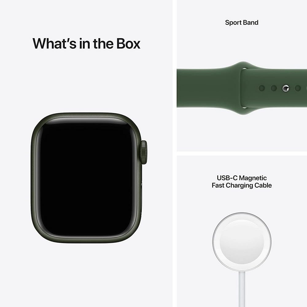 Foto 5 | Reloj Inteligente Apple Watch Series 7 con GPS + Cellular de 41 mm Verde - Venta Internacional