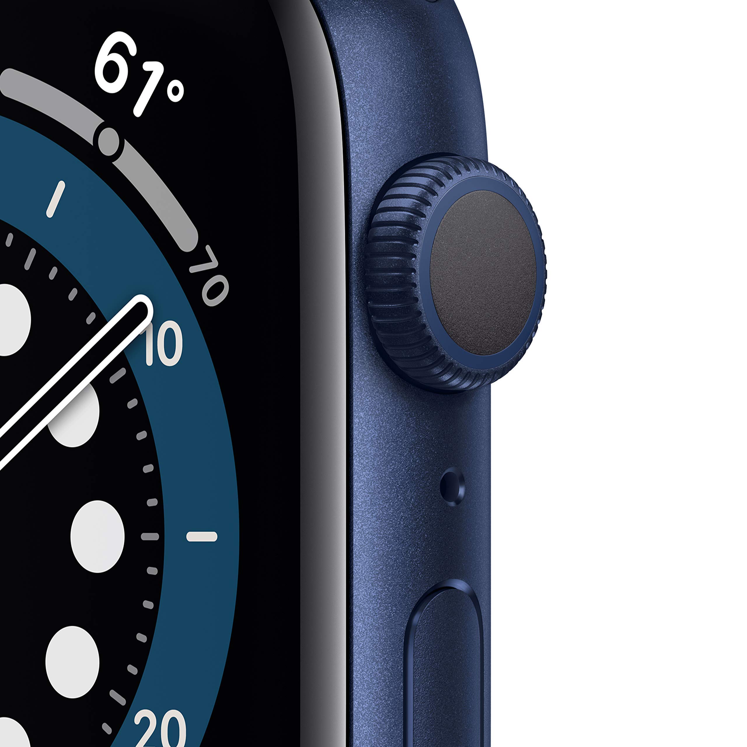 Foto 2 | Reloj Inteligente Apple Watch Series 6 GPS 44 mm de Aluminio Azul - Venta Internacional