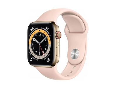 Foto 3 | Reloj Inteligente Apple Watch Series 6 GPS + Cellular 44 mm Dorado - Venta Internacional