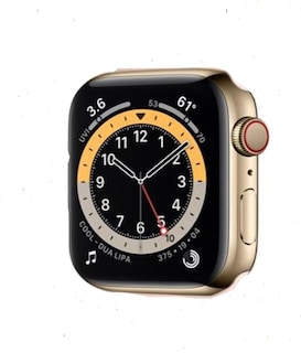 Foto 4 | Reloj Inteligente Apple Watch Series 6 GPS + Cellular 44 mm Dorado - Venta Internacional