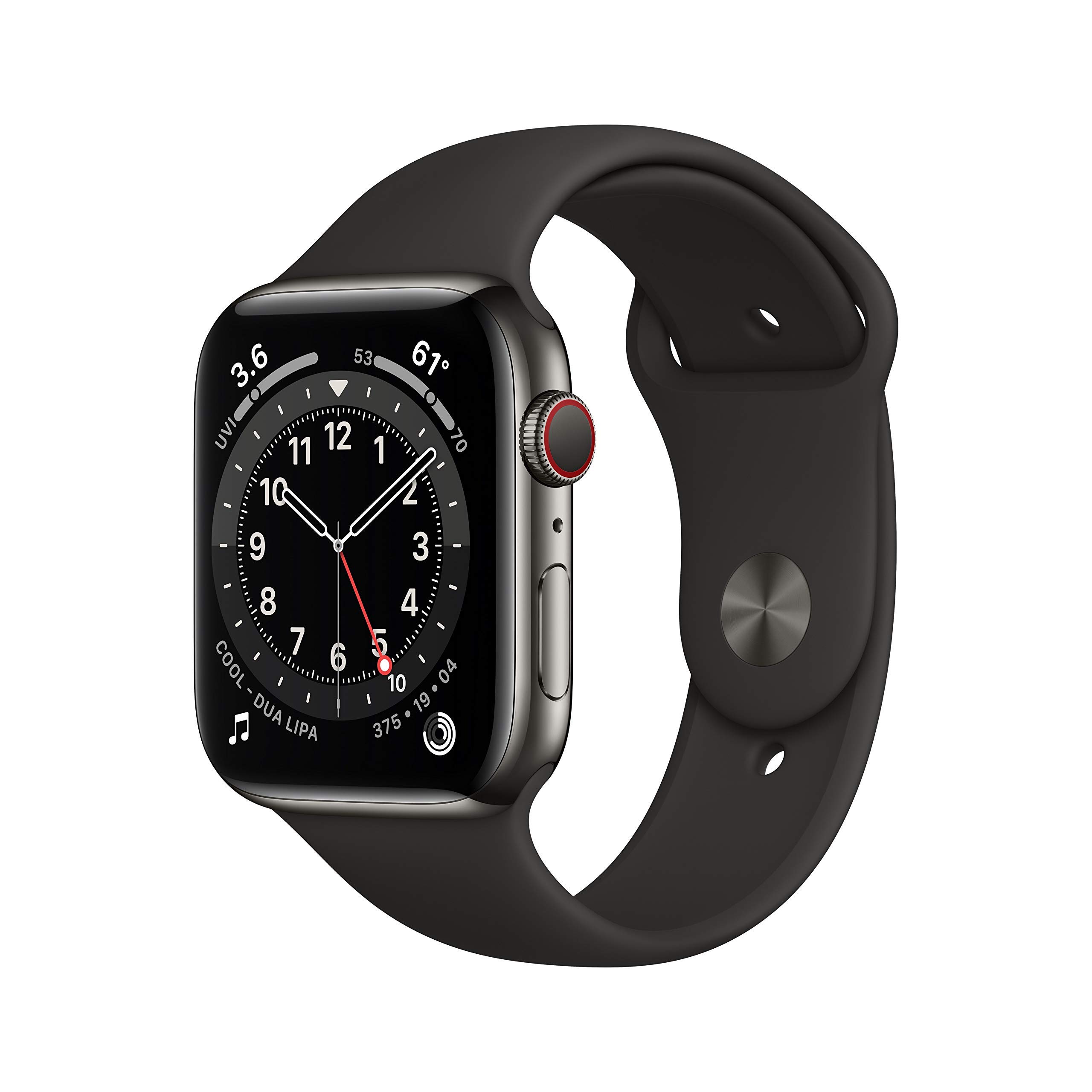 Foto 1 | Reloj Inteligente Apple Watch Series 6 Gps + Cellular 44 mm Grafito - Venta Internacional