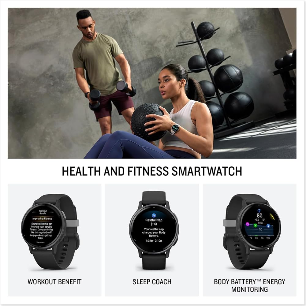 Foto 4 pulgar | Reloj Inteligente De Fitness Garmin Vivoactive 5 010-02862-10 Negro - Venta Internacional.
