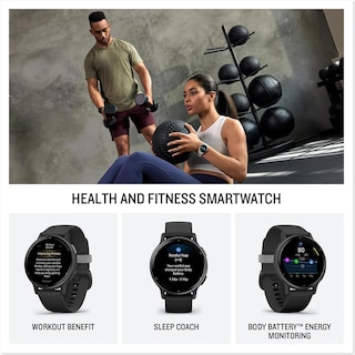 Foto 3 | Reloj Inteligente De Fitness Garmin Vivoactive 5 010-02862-10 Negro - Venta Internacional.