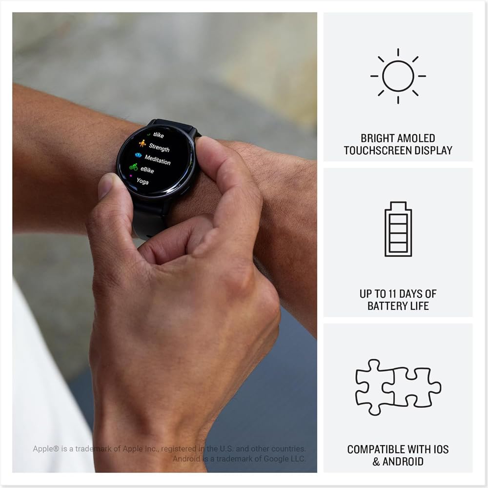 Foto 5 | Reloj Inteligente De Fitness Garmin Vivoactive 5 010-02862-10 Negro - Venta Internacional.