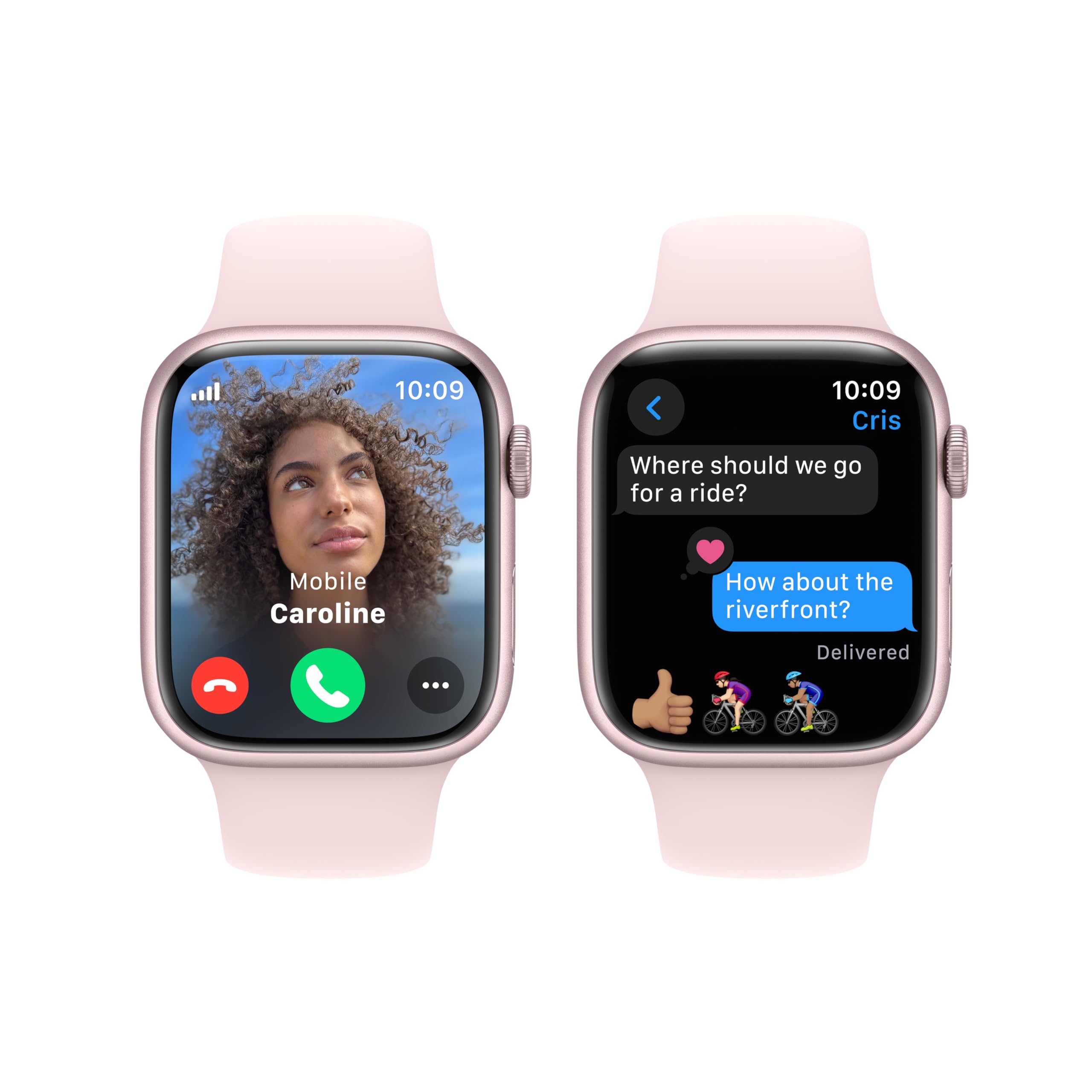 Foto 4 | Apple Watch Series 9 con Gps + Cellular de 45 mm Rosa - Venta Internacional