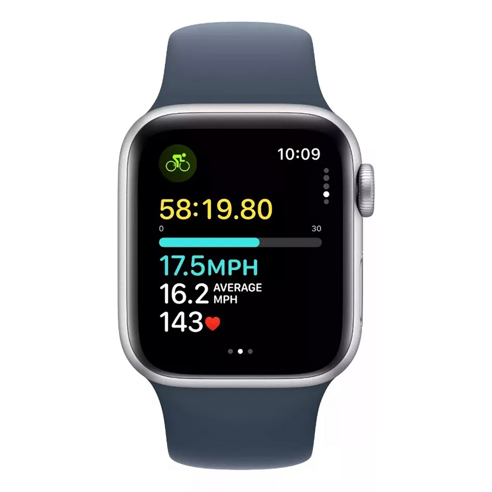 Foto 4 pulgar | Apple Watch Se 2da Generación 40mm Plata + Audífonos Bluetooth