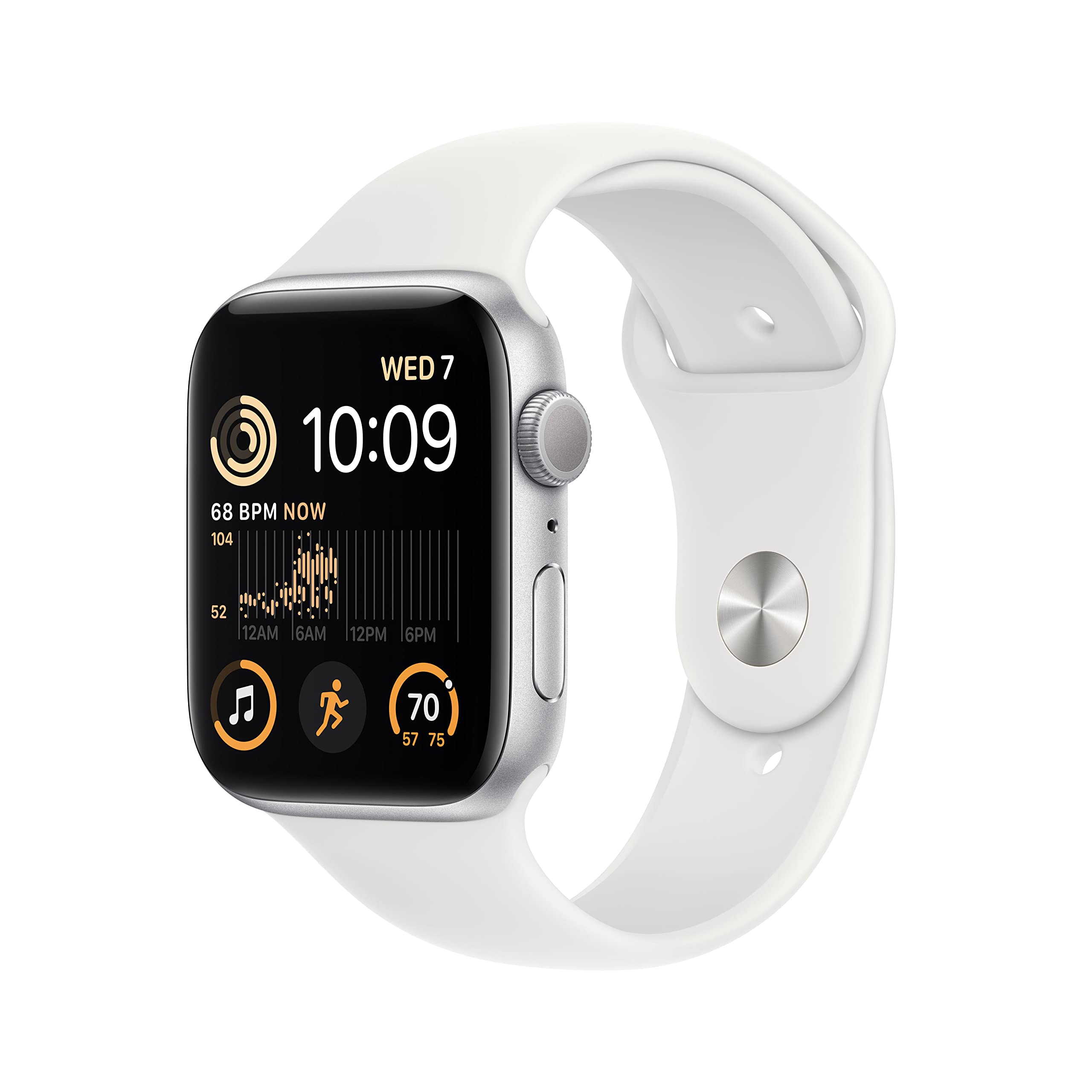 Reloj Inteligente Apple Watch Se (2.ª Generación) Gps 44 Mm De Aluminio Plateado - Venta Internacional.