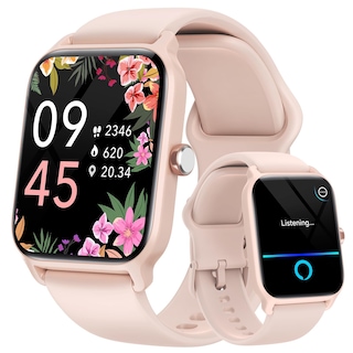 Foto 1 | Reloj Smartwatch Fitpolo Rosa-Venta Internacional