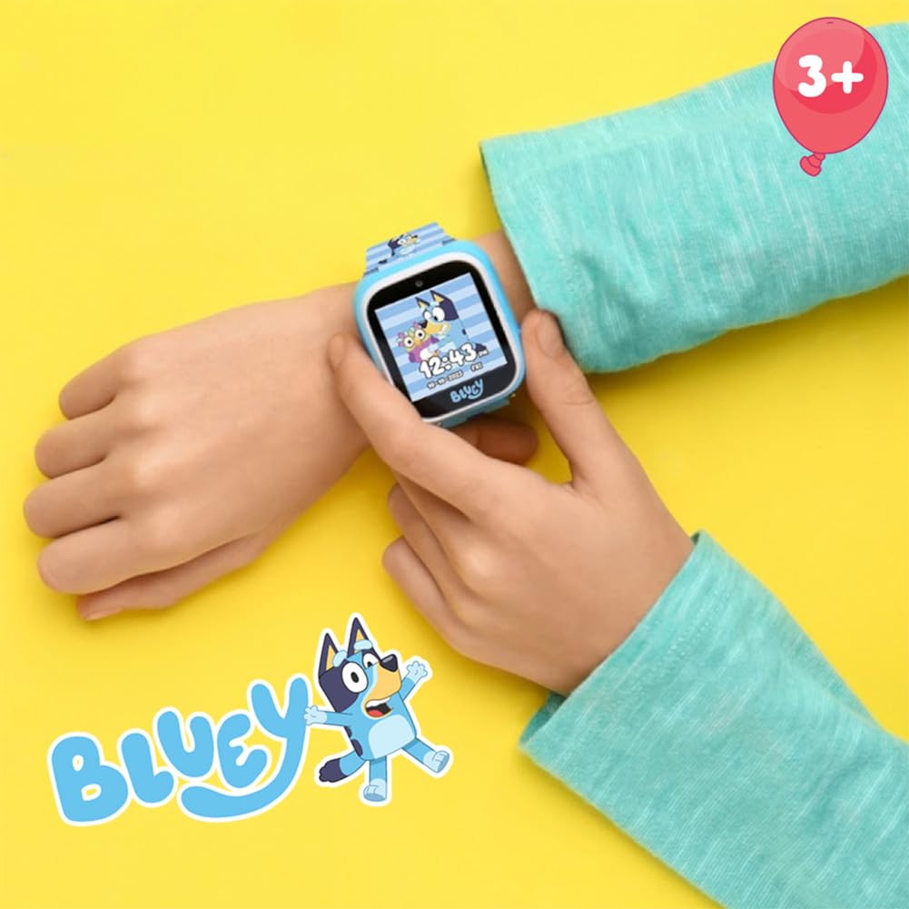 Foto 4 pulgar | Reloj Inteligente Accutime Bluey Kids Con Cámara, Juegos Y Podómetro - Venta Internacional.