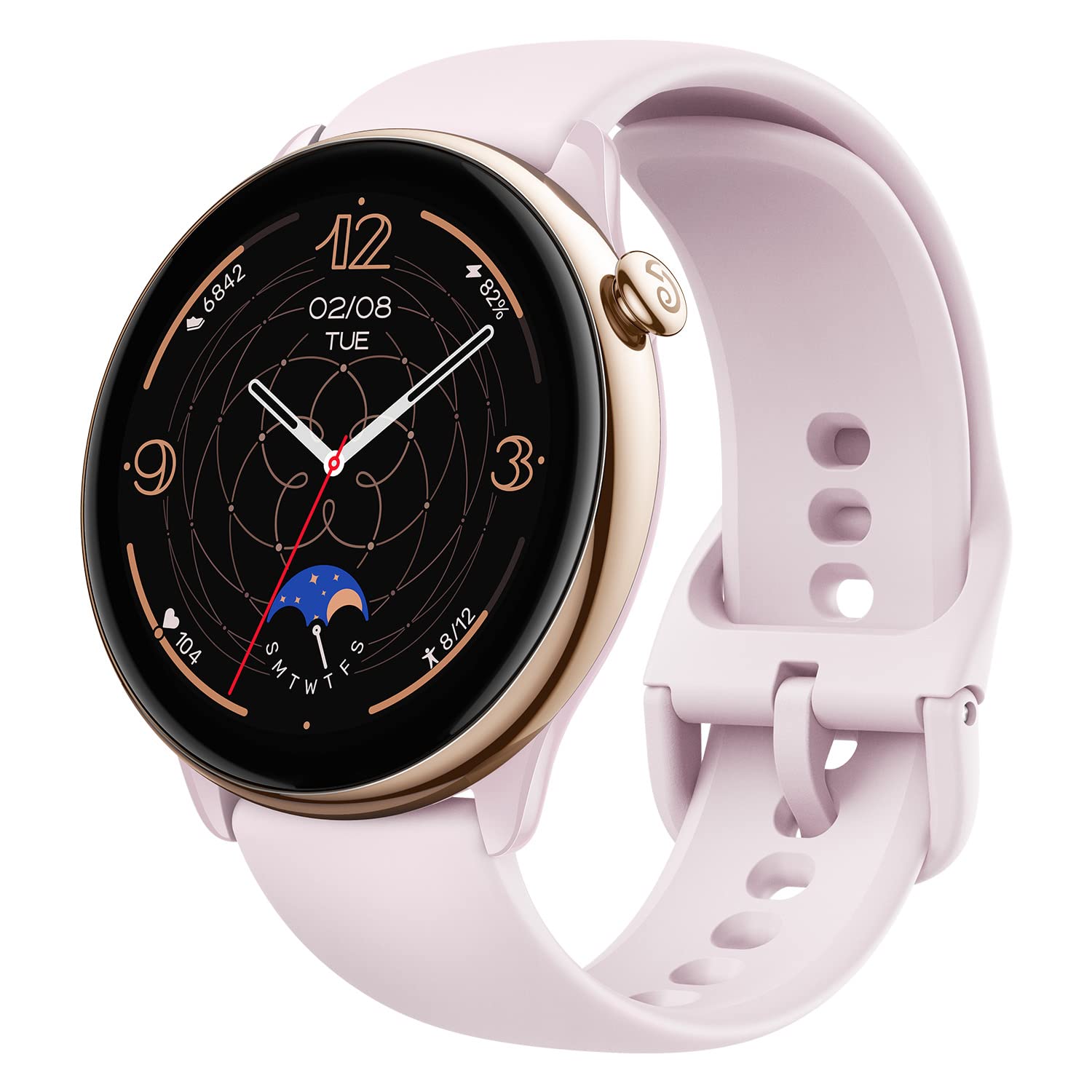 Reloj Inteligente Amazfit Gtr Mini Para Mujer Con Batería De 14 Días, Color Rosa - Venta Internacional.