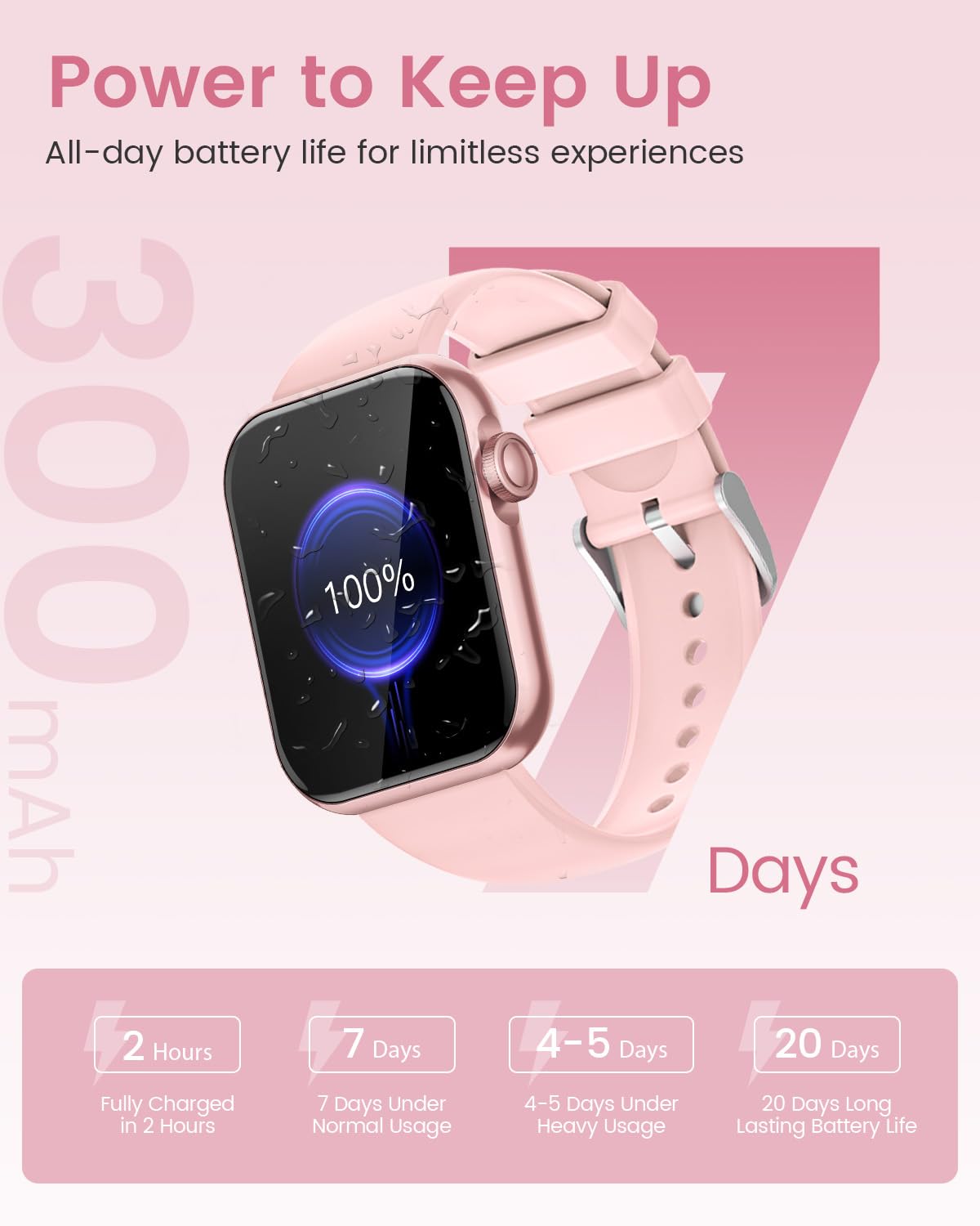 Foto 7 pulgar | Reloj Inteligente Akumaka para Mujer- Venta Internacional