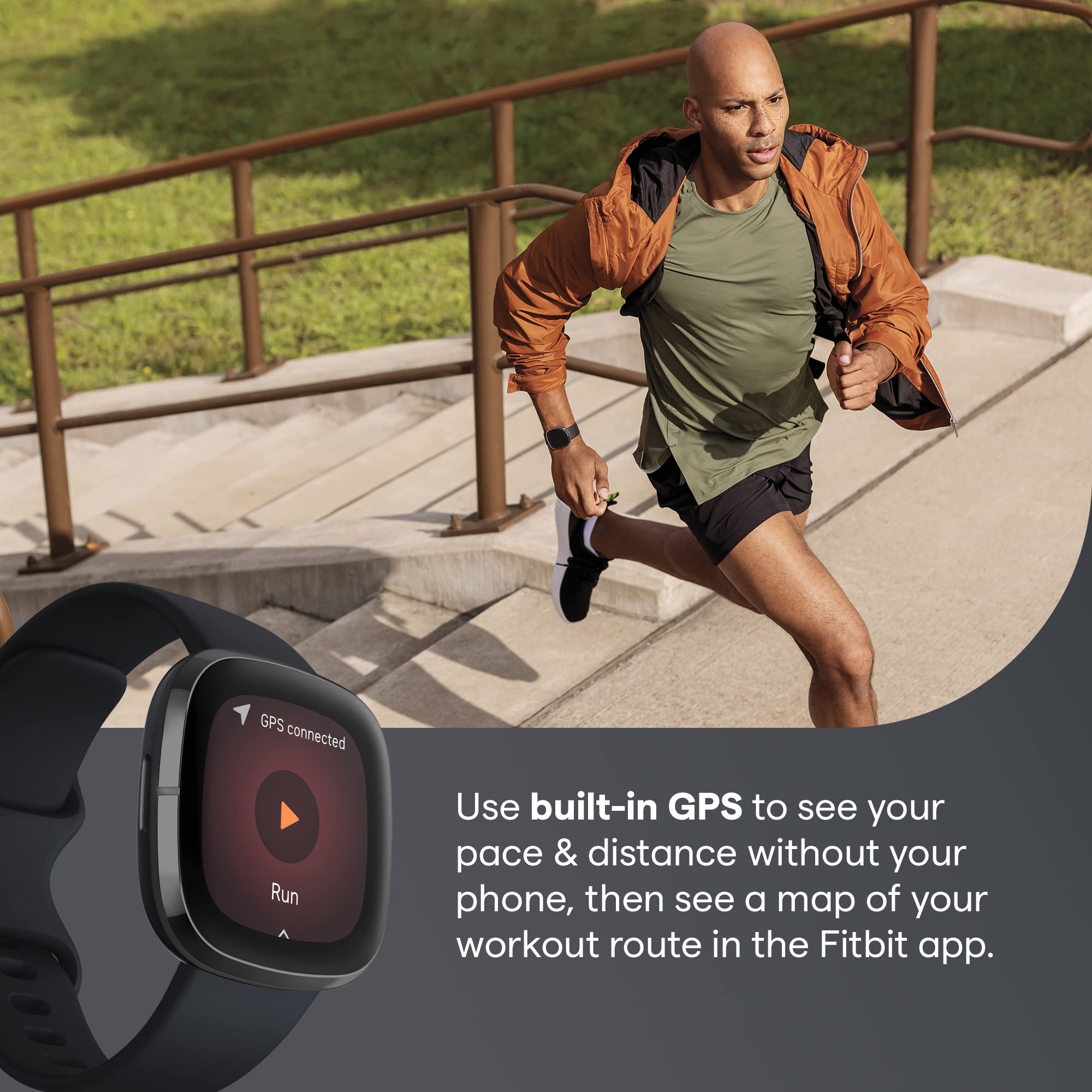 Foto 4 | Reloj Smartwatch Fitbit Negro-Venta Internacional