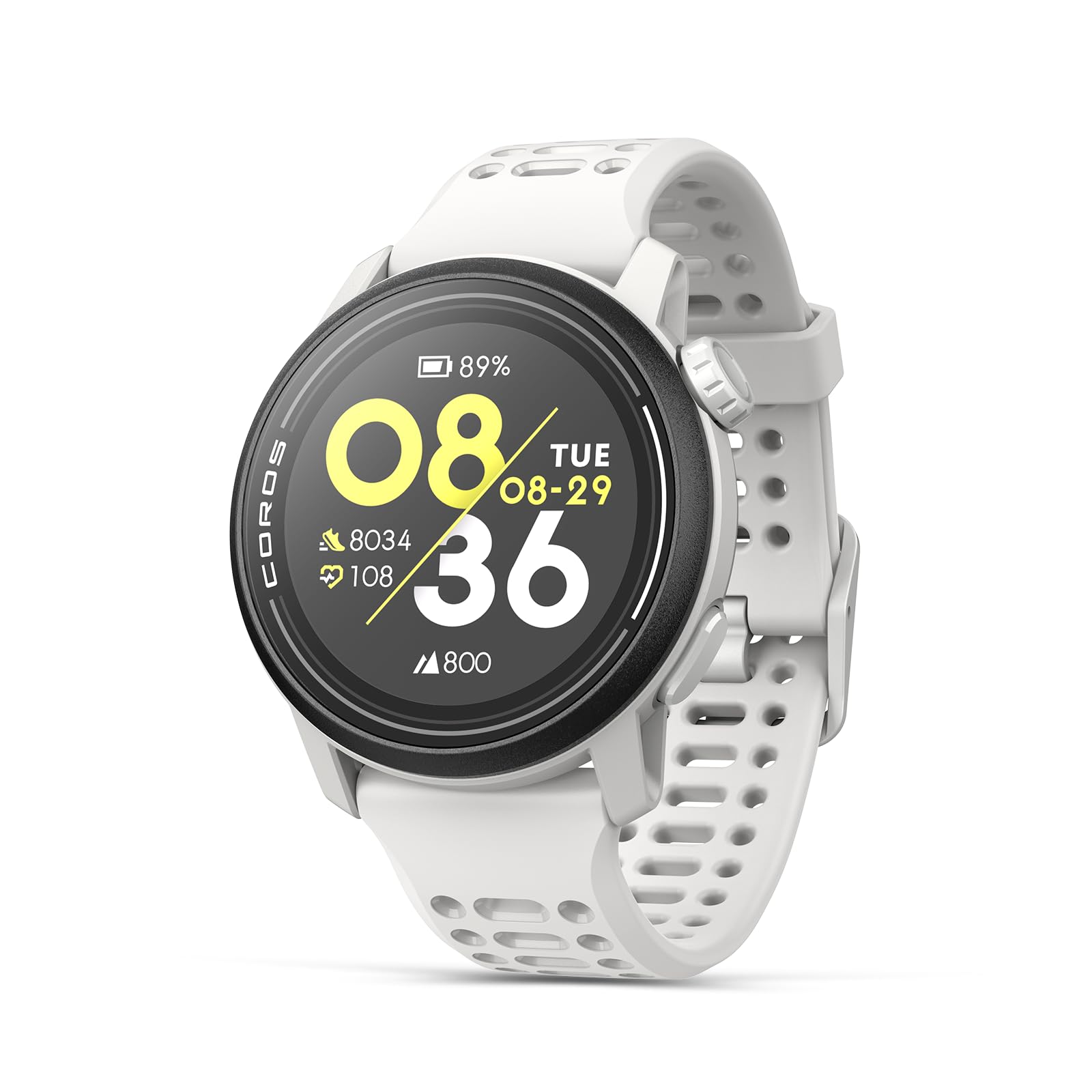 Foto 2 pulgar | Reloj Deportivo Coros Pace 3 Gps Con Frecuencia Cardíaca Con Batería De 17 Días, Blanco - Venta Internacional.