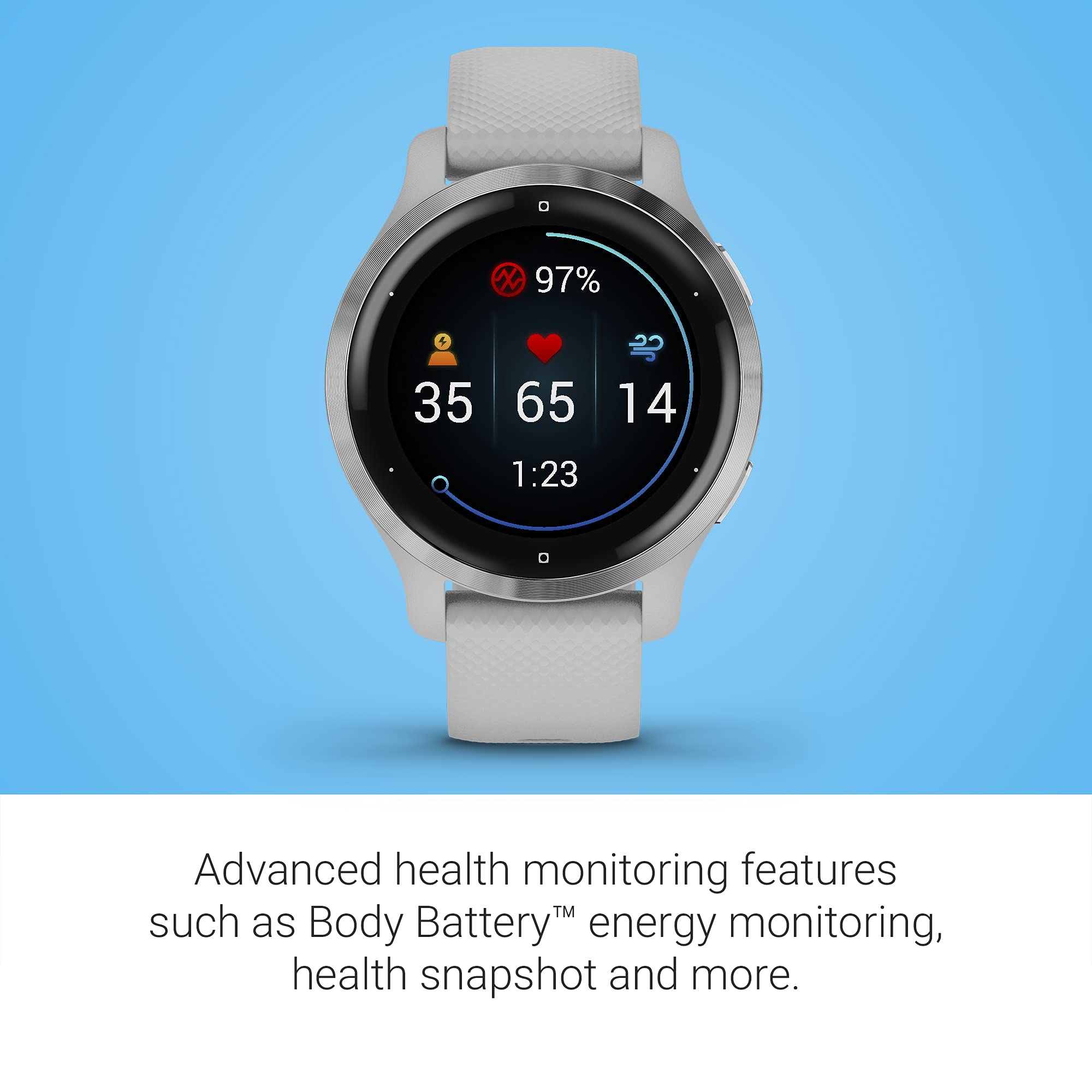 Foto 7 pulgar | Reloj Smartwatch Garmin Venu 2s con Bluetooth-Venta Internacional