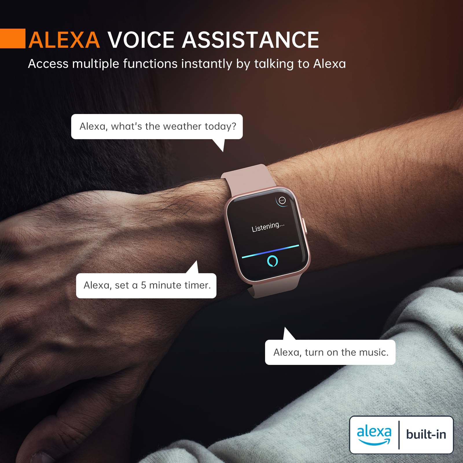 Foto 2 | Smartwatch Aeac con Pantalla Táctil de 1,69 Pulgadas IP68 - Venta Internacional