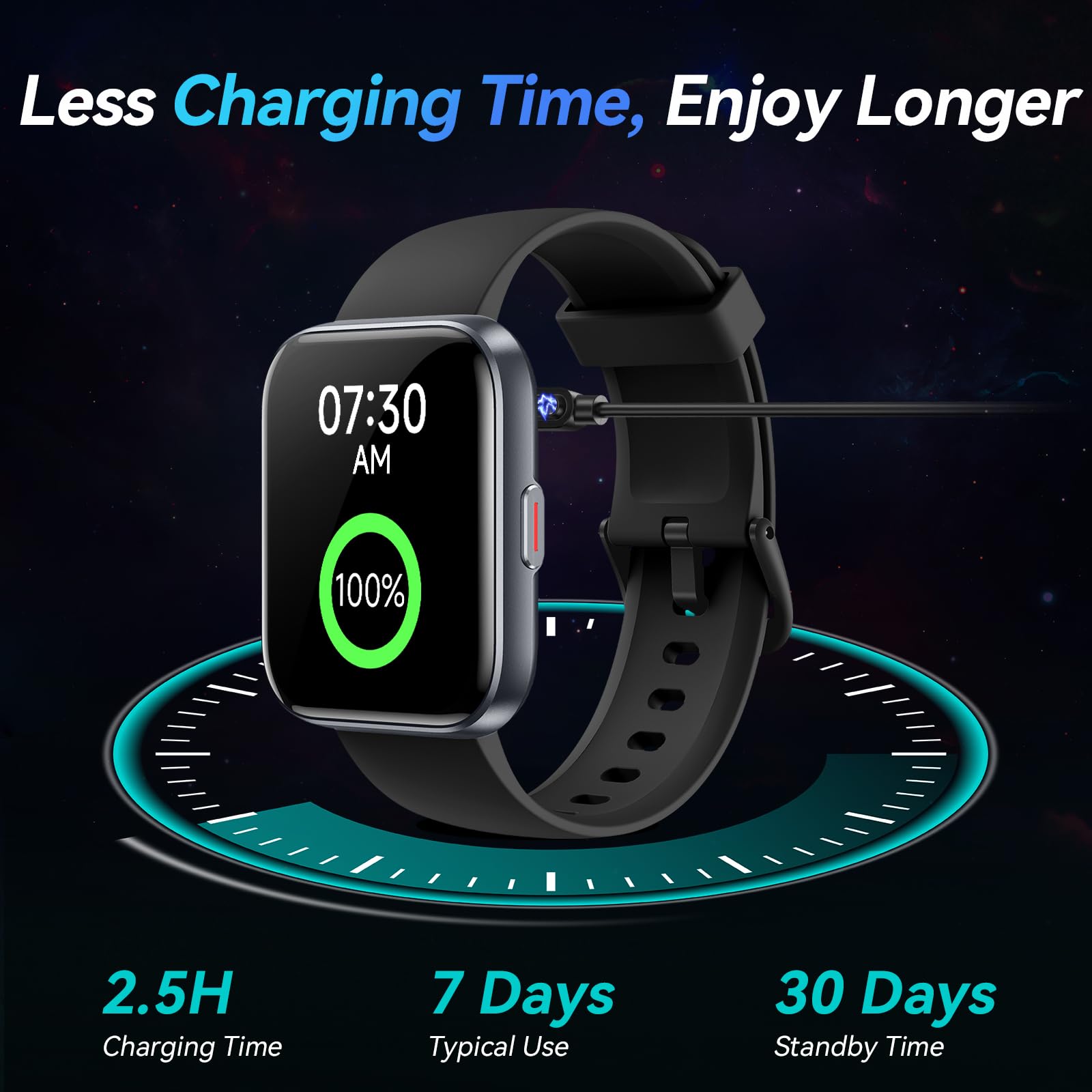 Foto 8 pulgar | Reloj Inteligente Fitpolo de 1.8 Pulgadas con Alexa Integrado Ip68- Venta Internacional