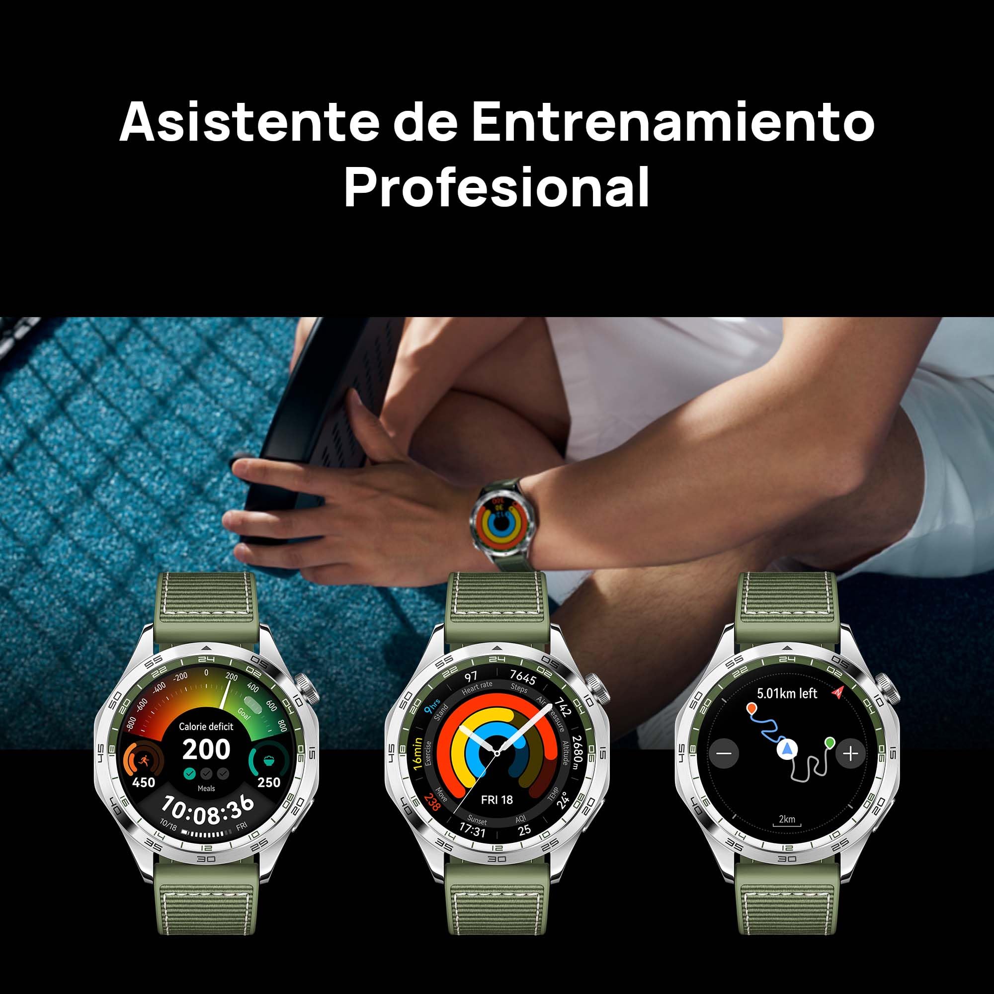 Foto 6 pulgar | Smartwatch Huawei Gt 4 B19w 46 Mm Bluetooth 1.43'' Amoled - Venta Internacional