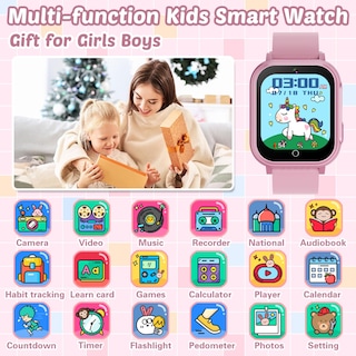 Foto 2 | Smartwatch Sedzofan Resistente al Agua para Niña - Venta Internacional