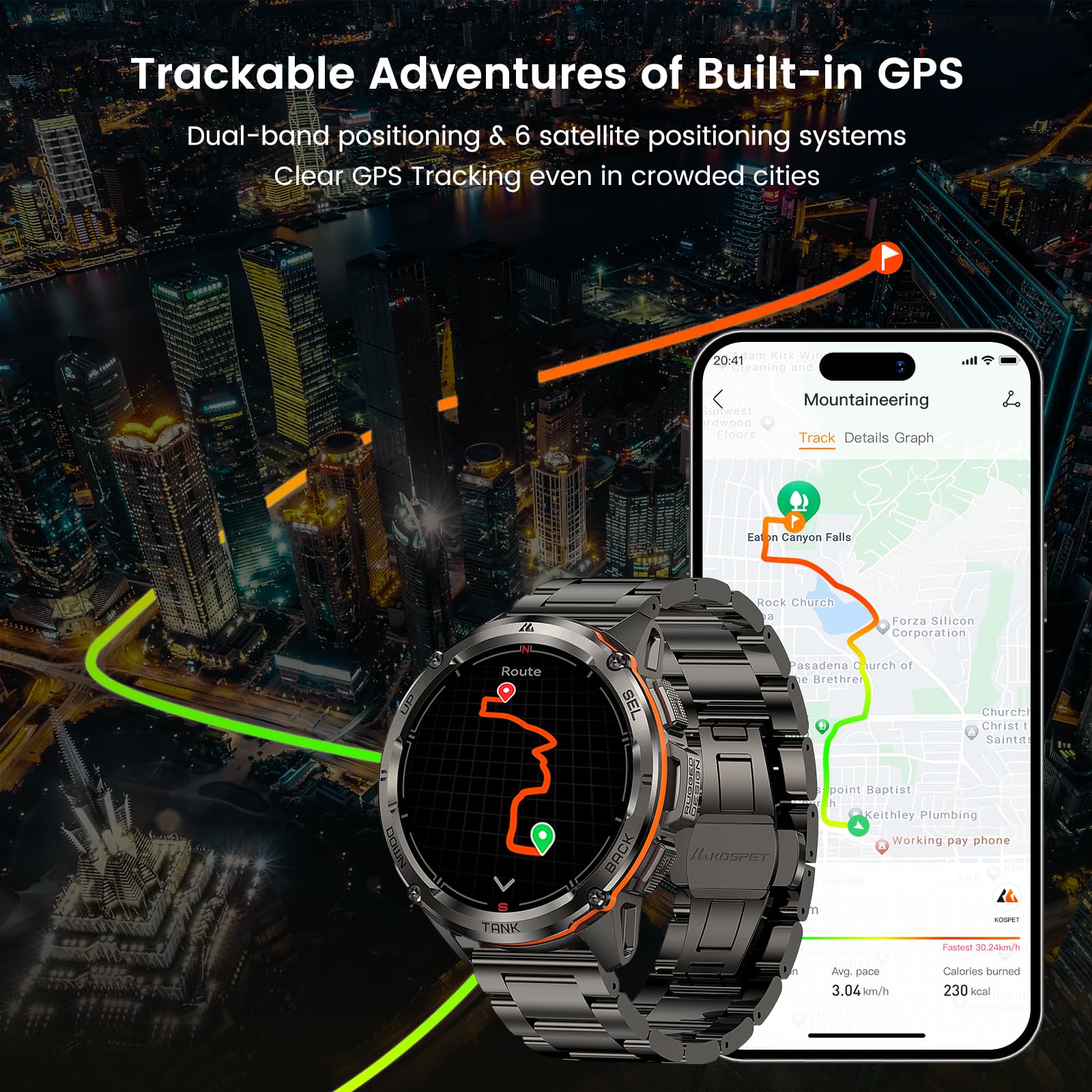 Foto 3 pulgar | Reloj Smartwatch Amaztim para Hombre-Venta Internacional