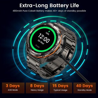 Foto 7 | Reloj Smartwatch Amaztim para Hombre-Venta Internacional