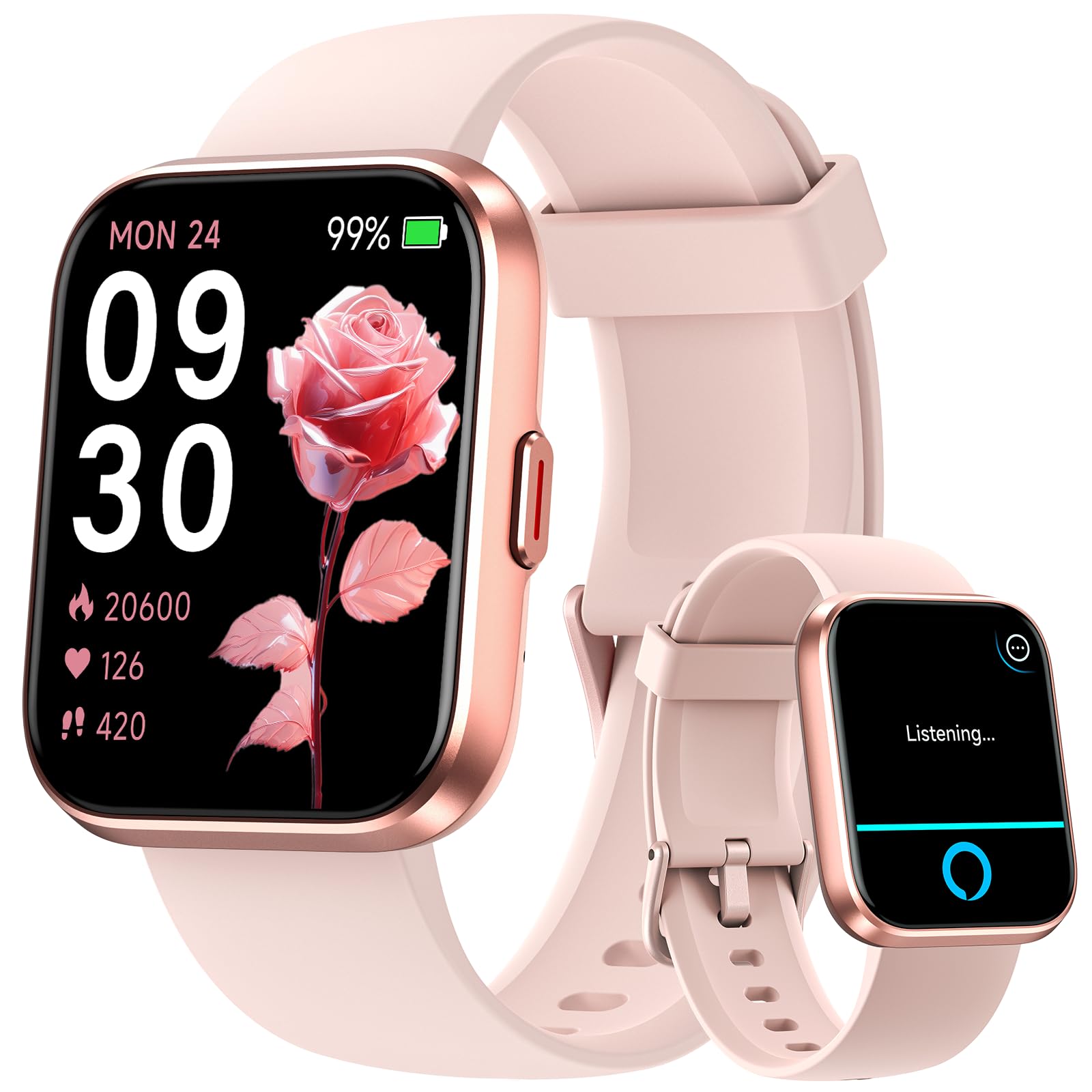 Foto 1 | Reloj Inteligente Fitpolo con Alexa Ip68 - Venta Internacional