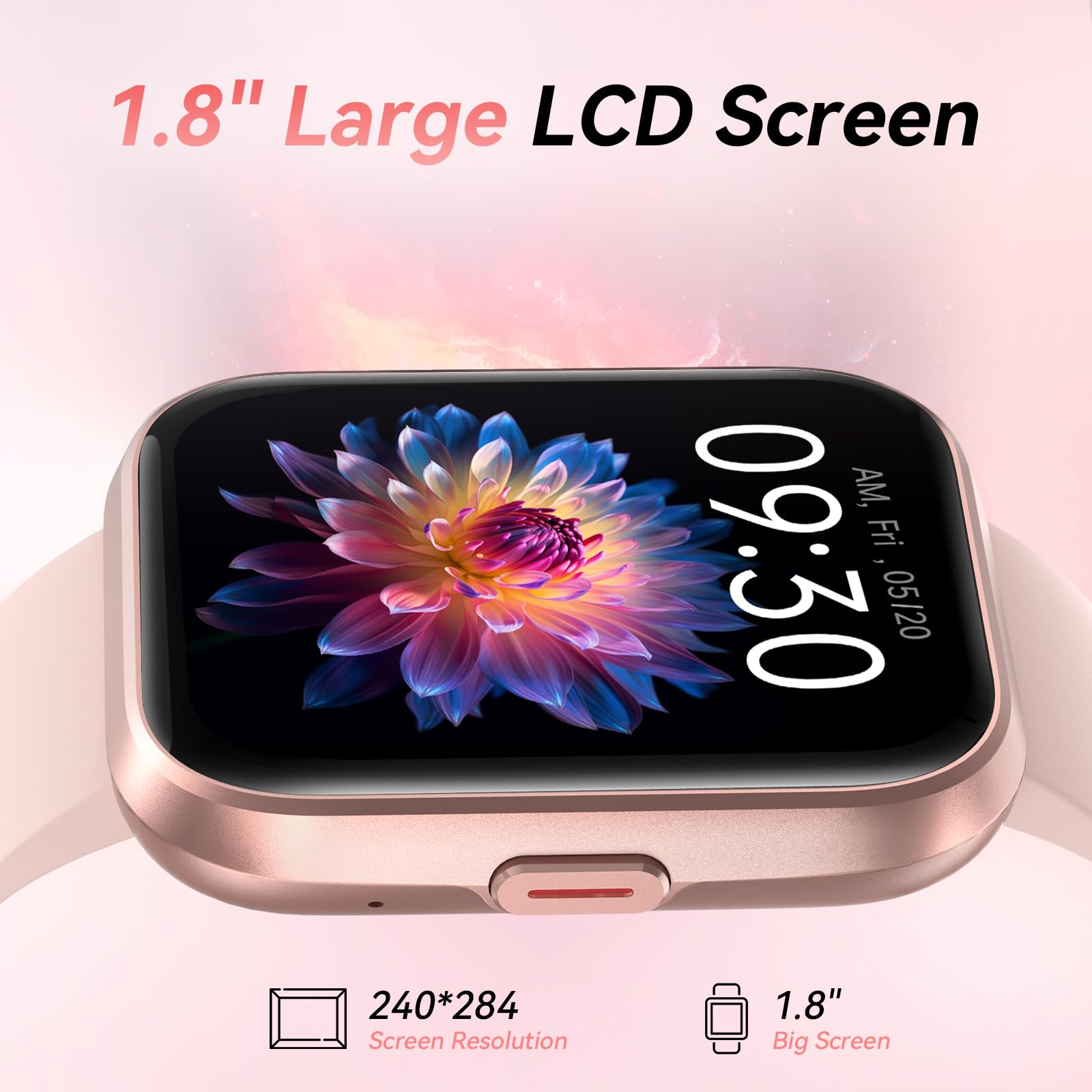 Foto 7 pulgar | Reloj Inteligente Fitpolo con Alexa Ip68 - Venta Internacional