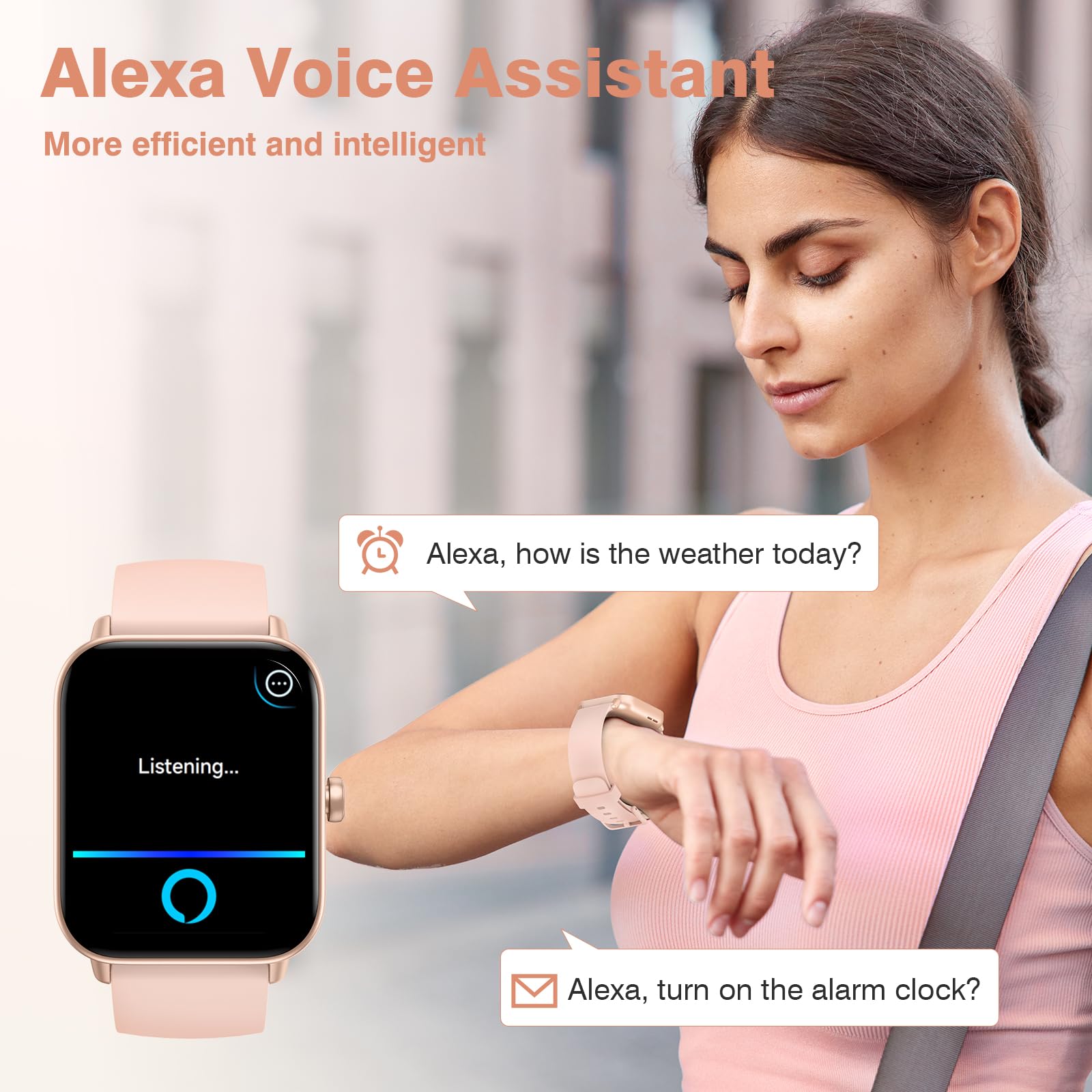 Foto 6 pulgar | Reloj Inteligente Aeac 1.8" Hd Bluetooth Call Android Iphone para Mujer - Venta Internacional