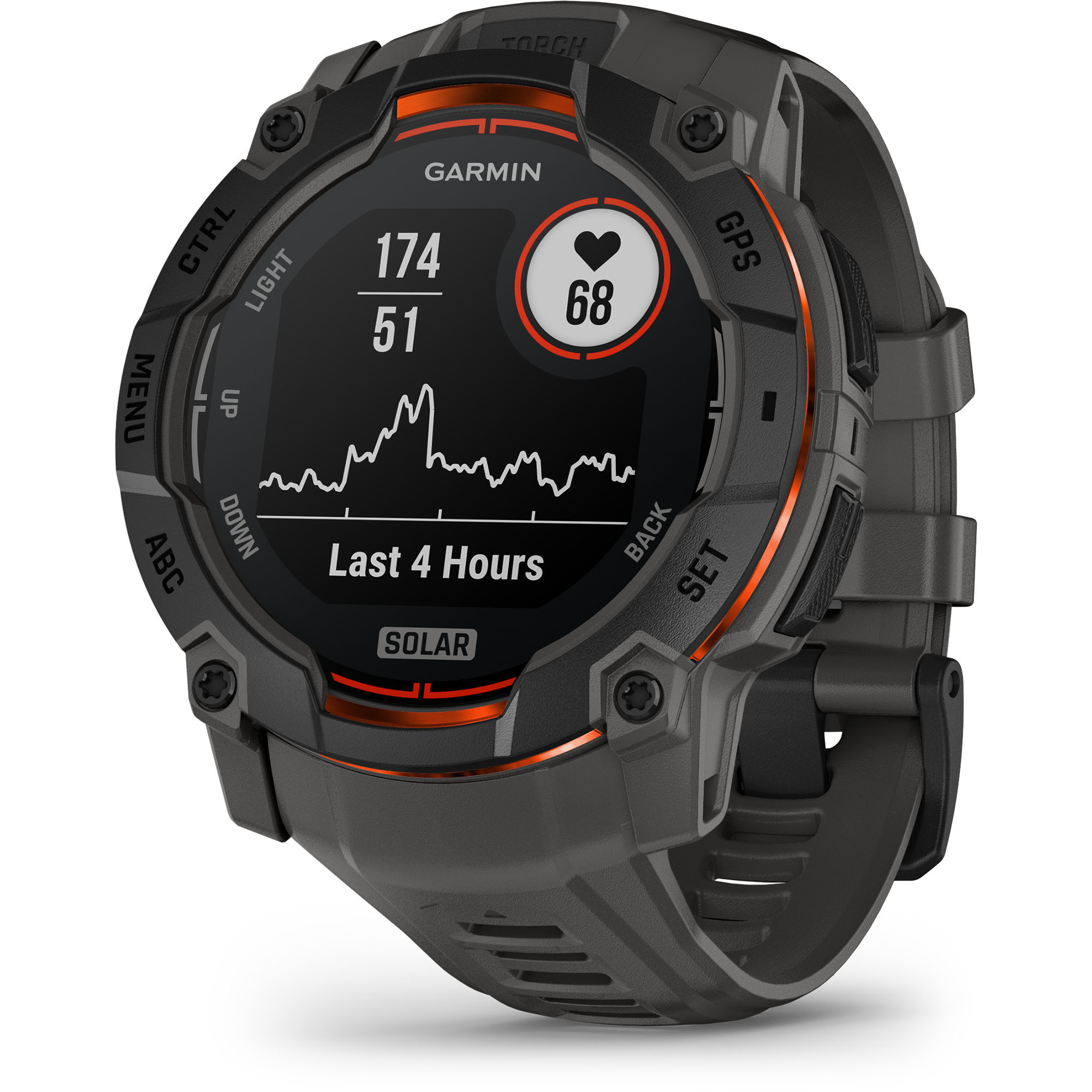 Foto 8 pulgar | Reloj Smartwatch Garmin Instinct 3 50mm Solar