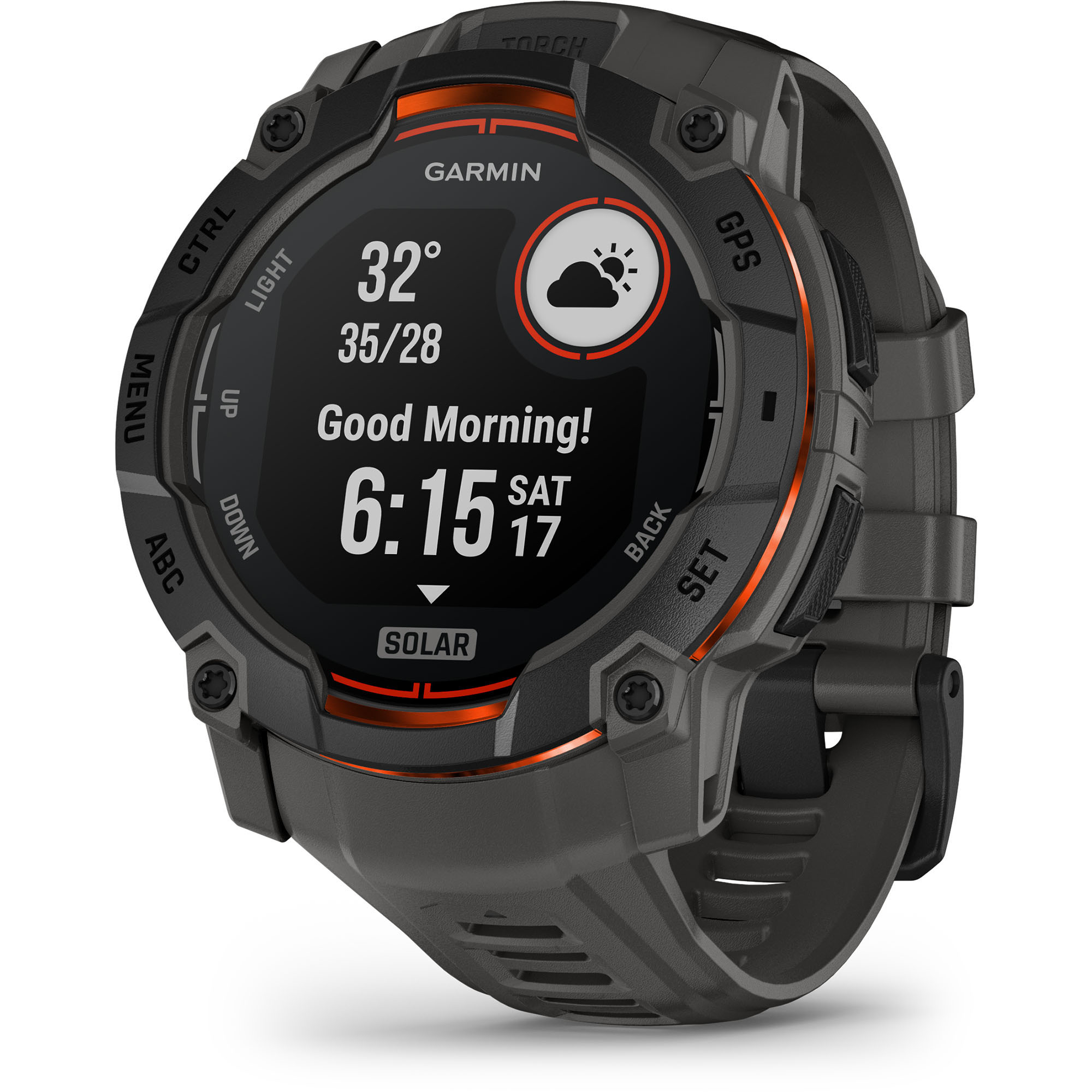 Foto 9 pulgar | Reloj Smartwatch Garmin Instinct 3 50mm Solar